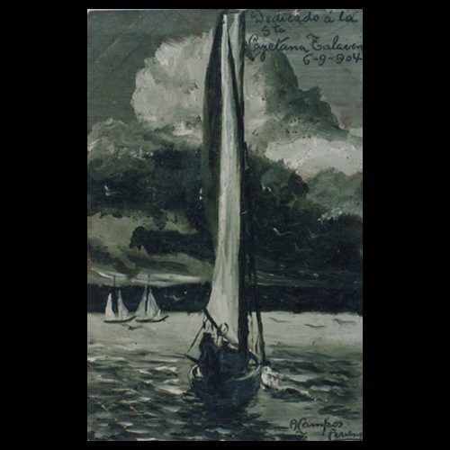 PAISAJE, 1904 - OBRA DE JULIÁN DE LA HERRERÍA